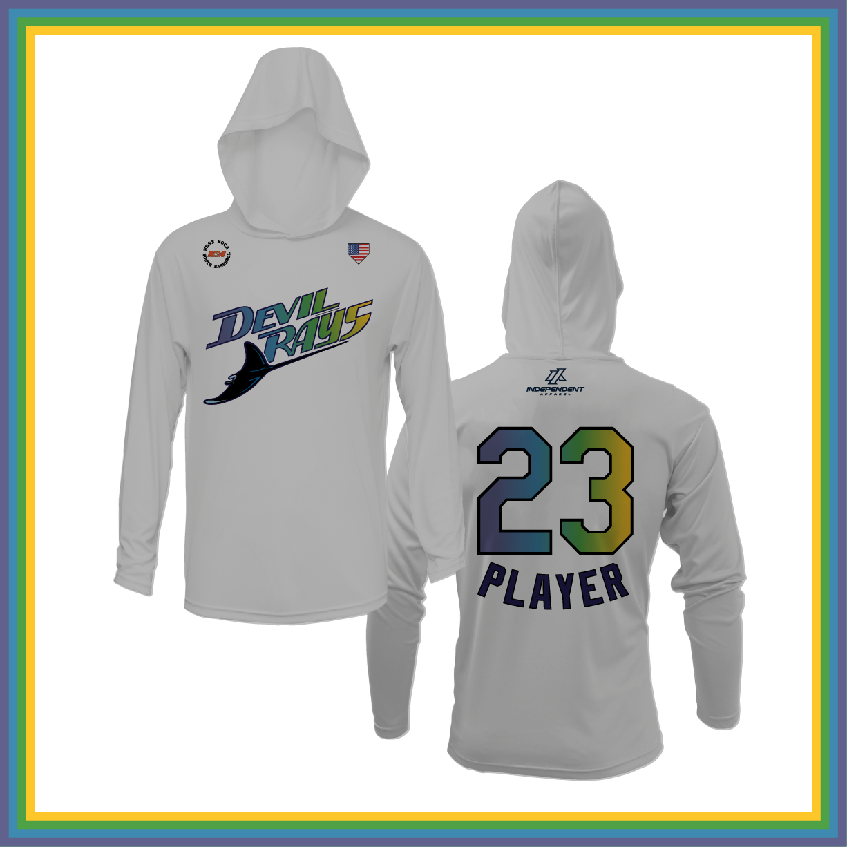 WBYB Spring 2026 Devil Rays Lightweight Hoodie