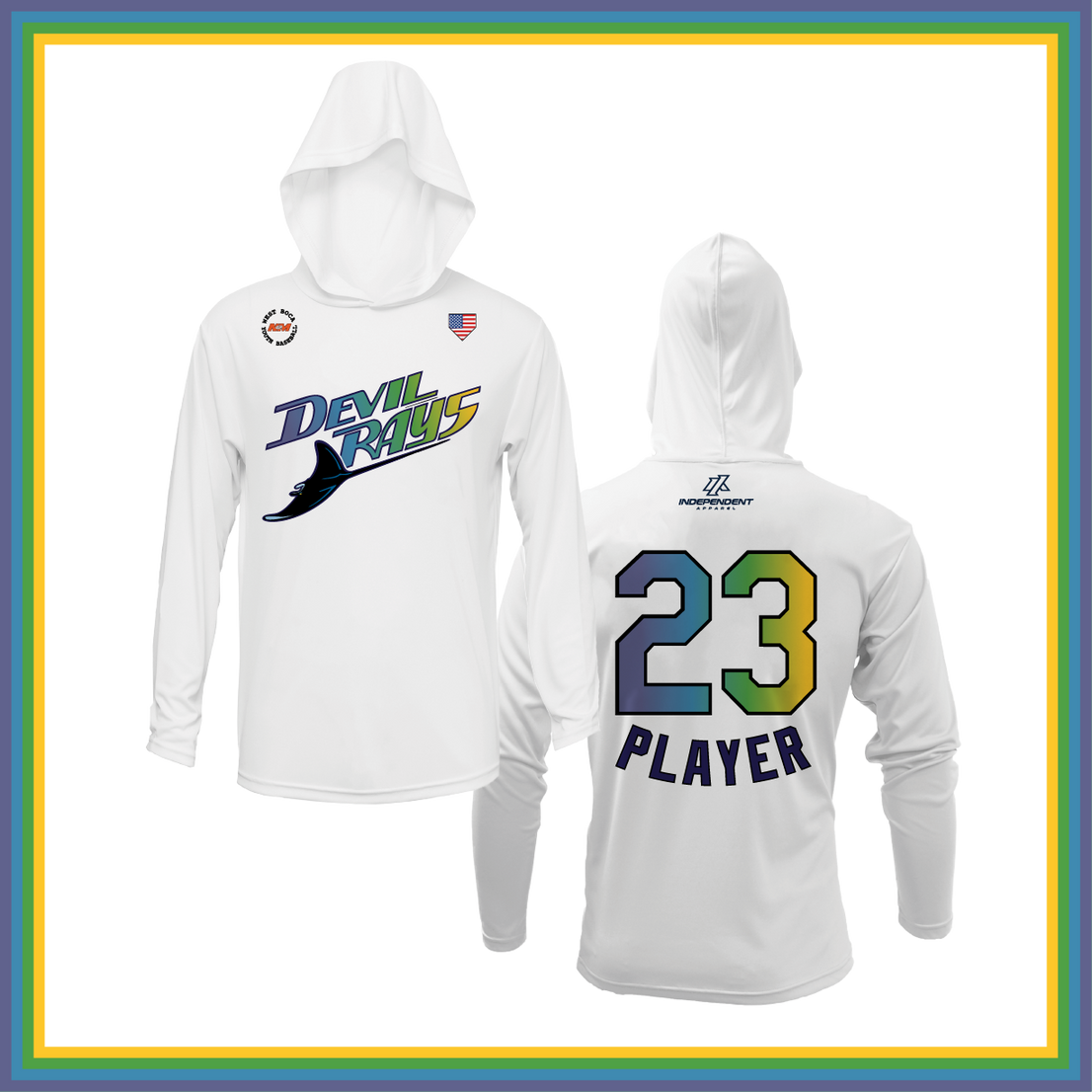 WBYB Spring 2026 Devil Rays Lightweight Hoodie