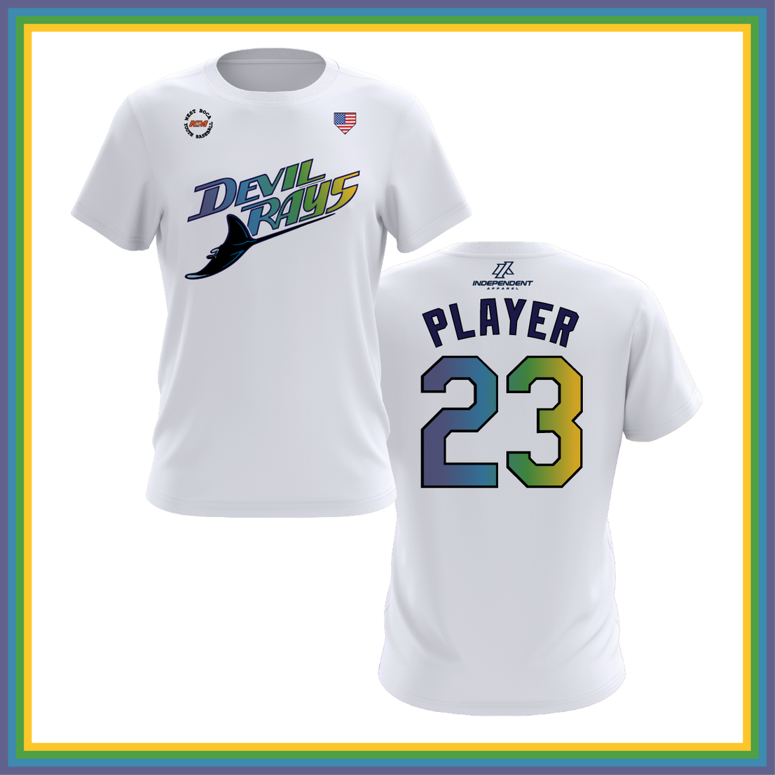 WBYB Spring 2026 Devil Rays Short Sleeve Shirt