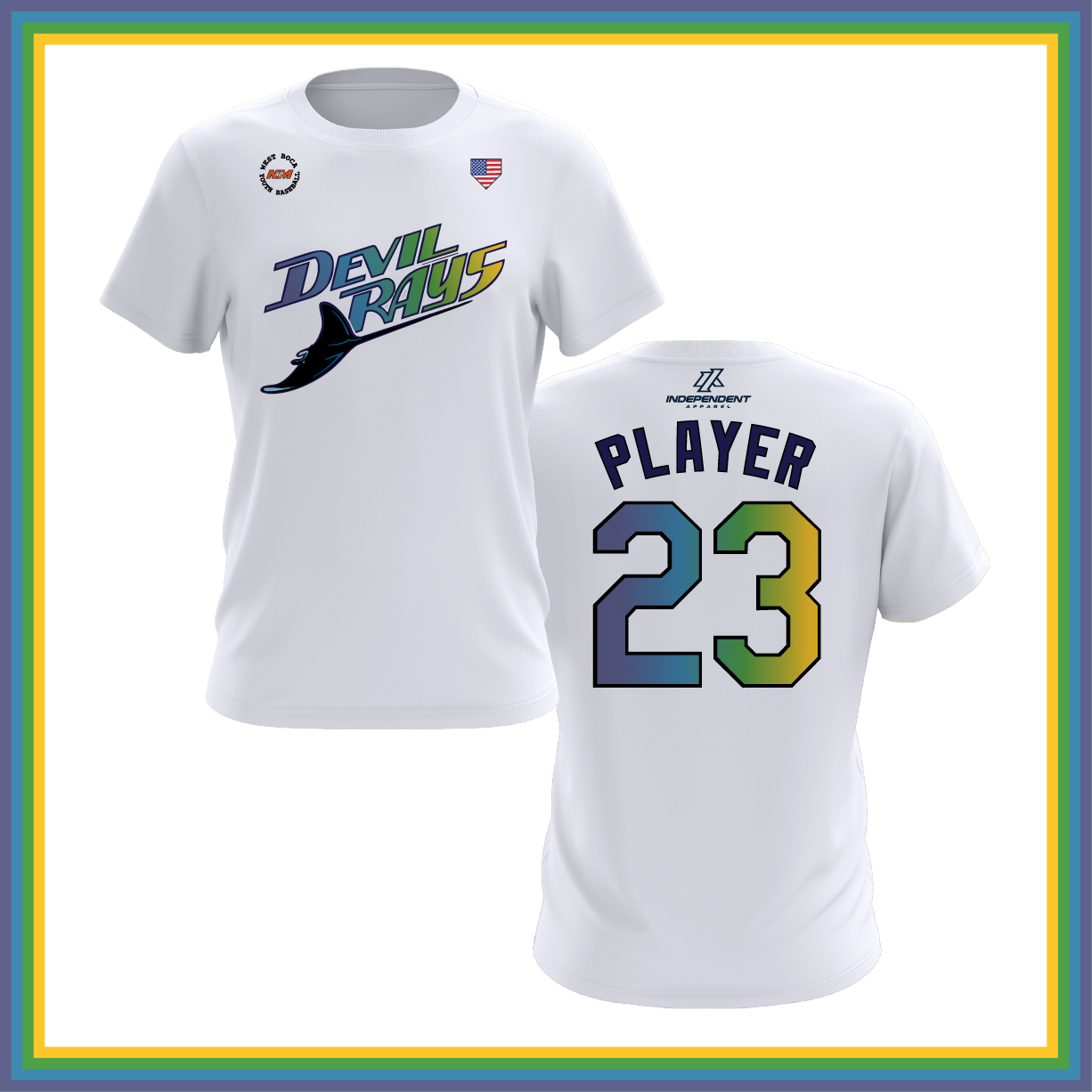 WBYB Spring 2026 Devil Rays Short Sleeve Shirt