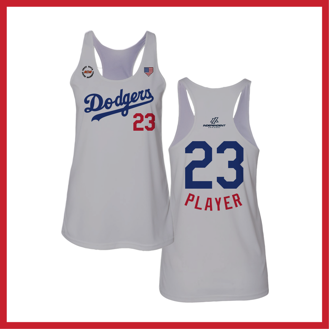 WBYB Spring 2026 Dodgers Women's Tank Top