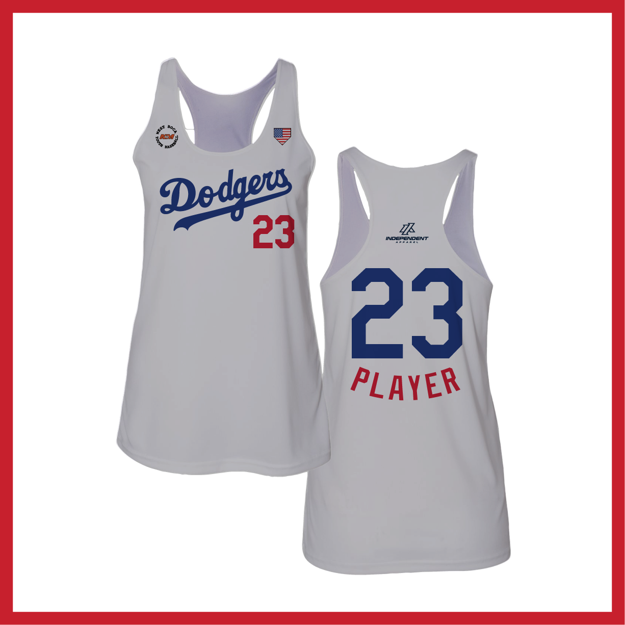 WBYB Spring 2026 Dodgers Women's Tank Top