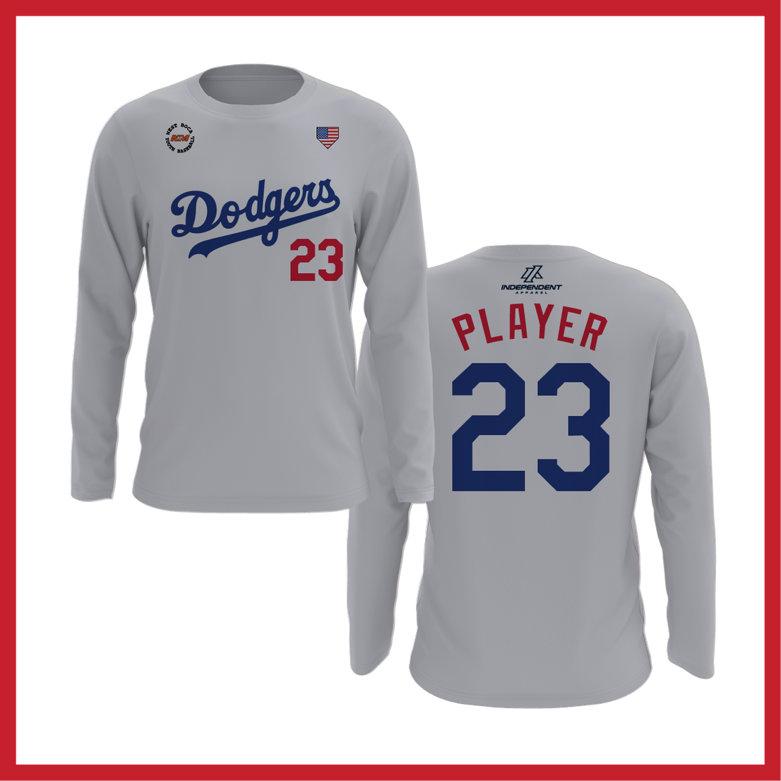 WBYB Spring 2026 Dodgers Long Sleeve Shirt