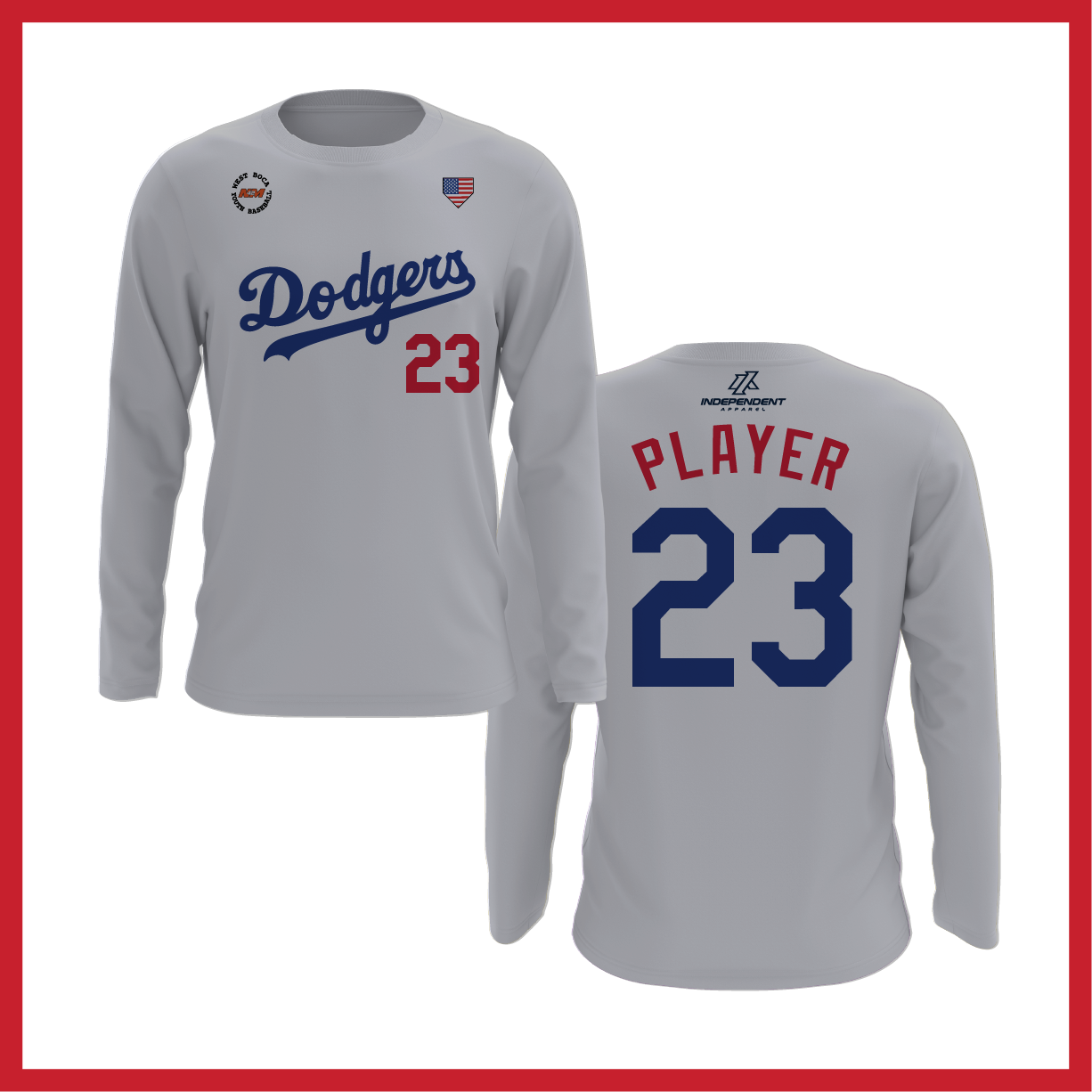 WBYB Spring 2026 Dodgers Long Sleeve Shirt