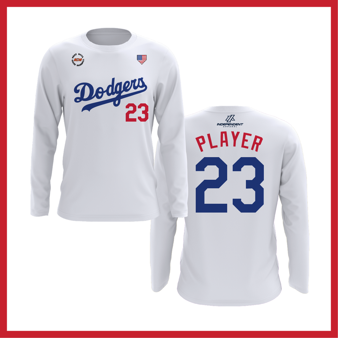 WBYB Spring 2026 Dodgers Long Sleeve Shirt