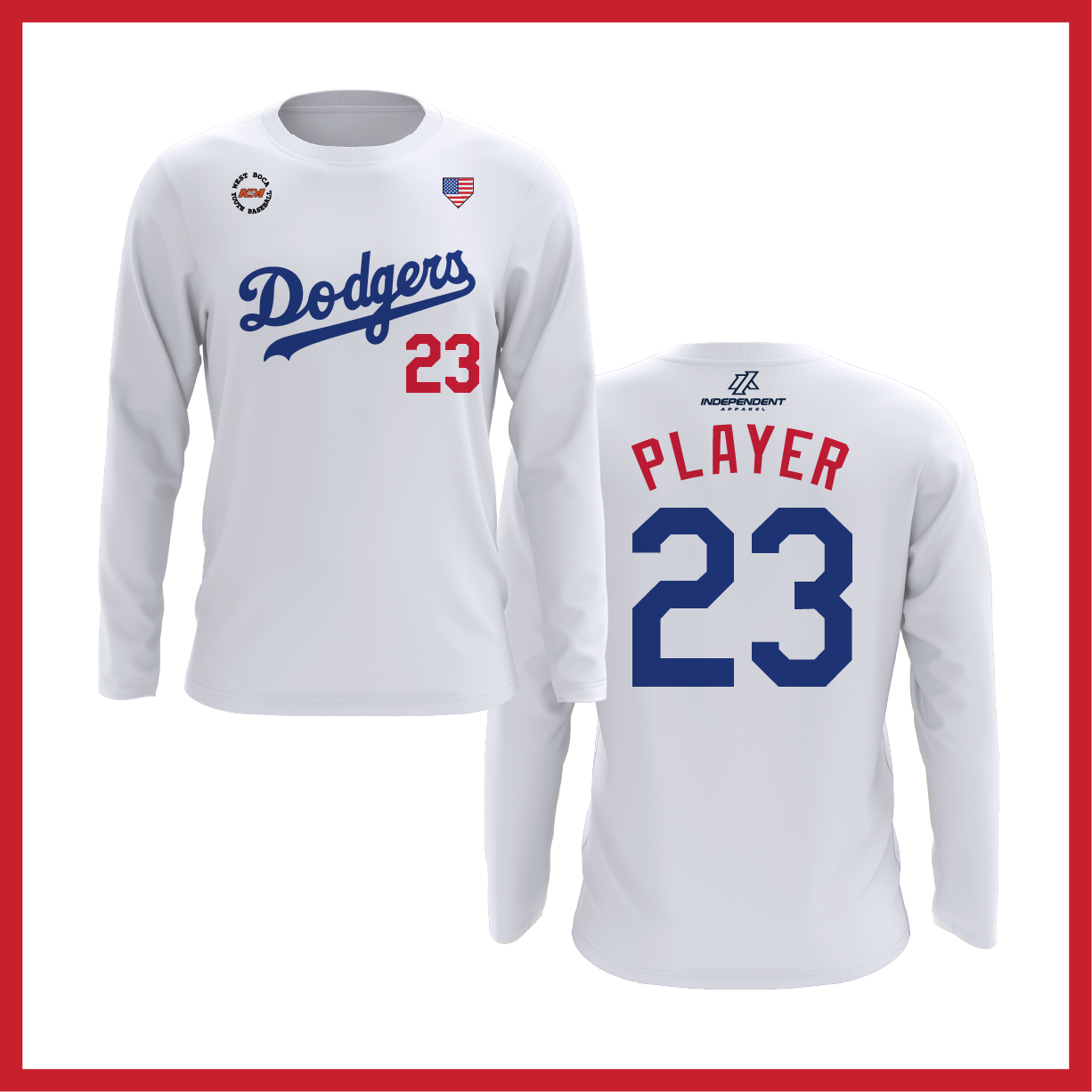 WBYB Spring 2026 Dodgers Long Sleeve Shirt