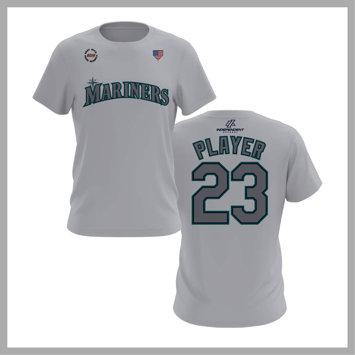 WBYB Spring 2026 Mariners Short Sleeve Shirt