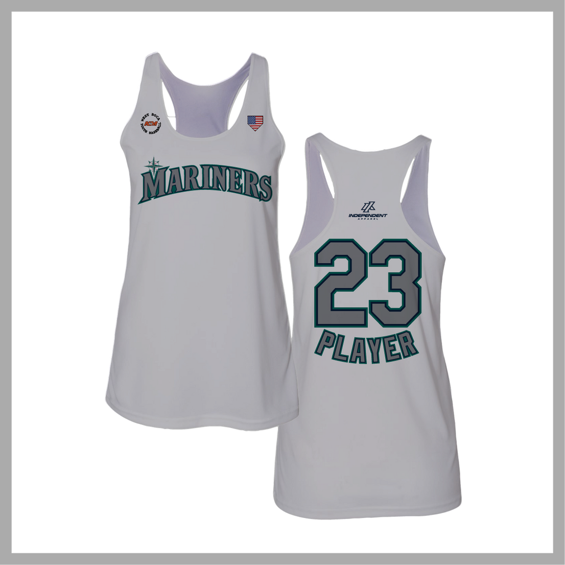 WBYB Spring 2026 Mariners Women's Tank Top