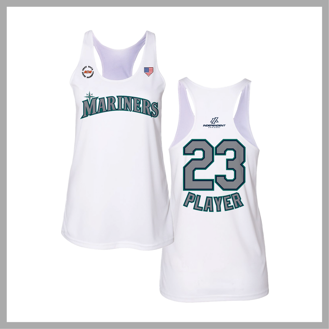 WBYB Spring 2026 Mariners Women's Tank Top