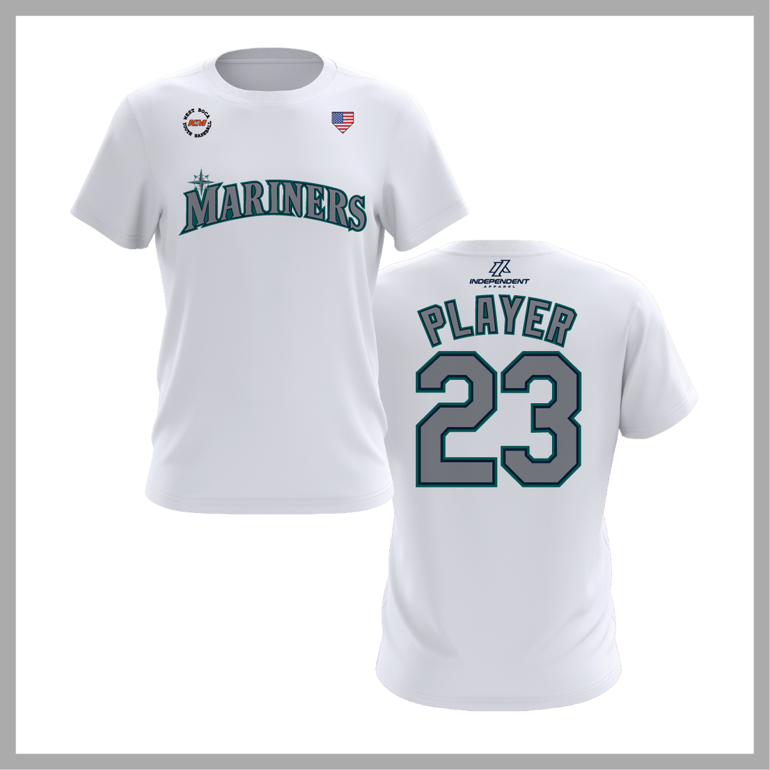 WBYB Spring 2026 Mariners Short Sleeve Shirt