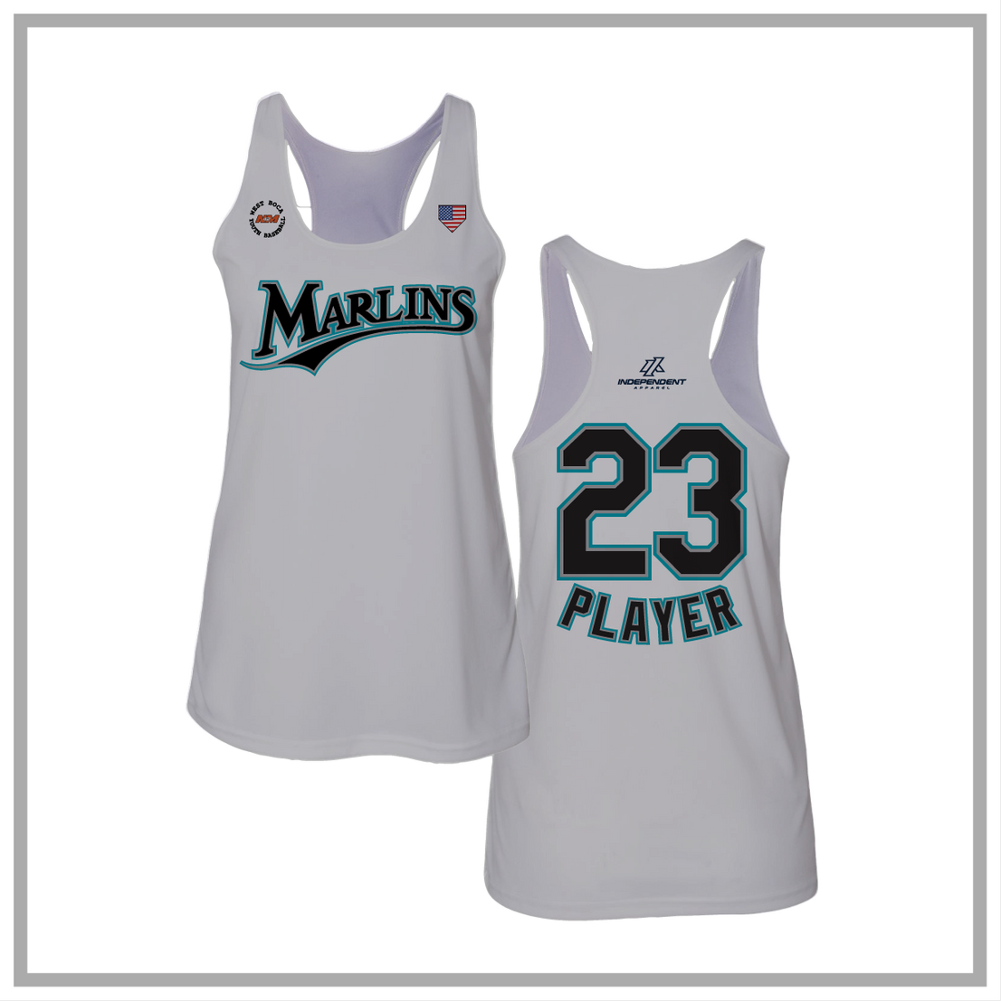 WBYB Spring 2026 Marlins Women's Tank Top
