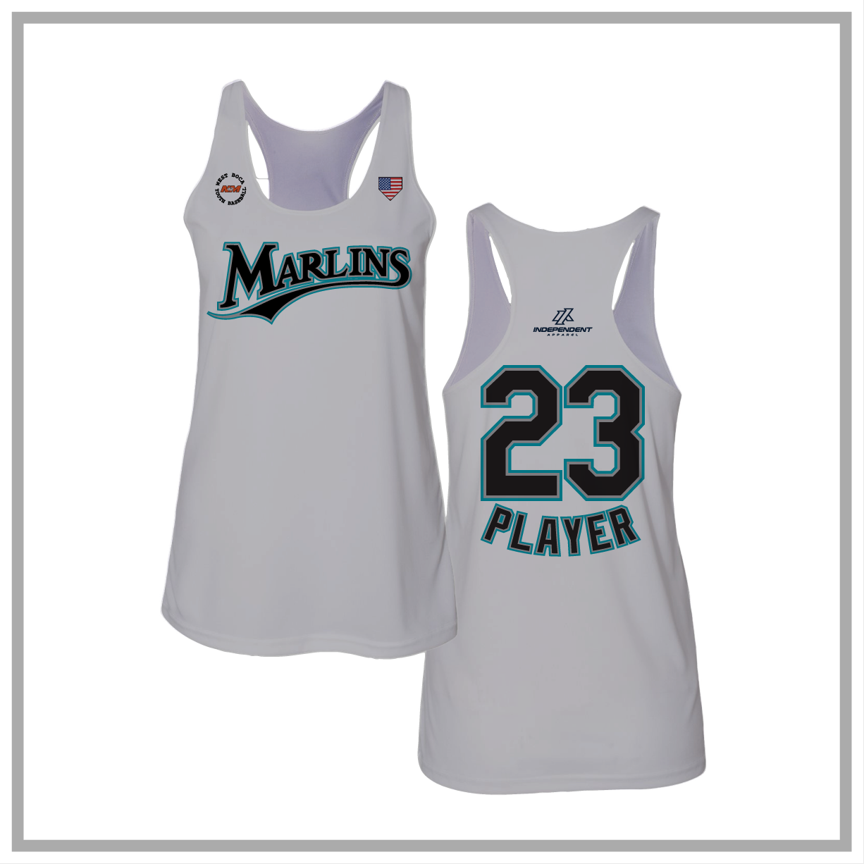 WBYB Spring 2026 Marlins Women's Tank Top