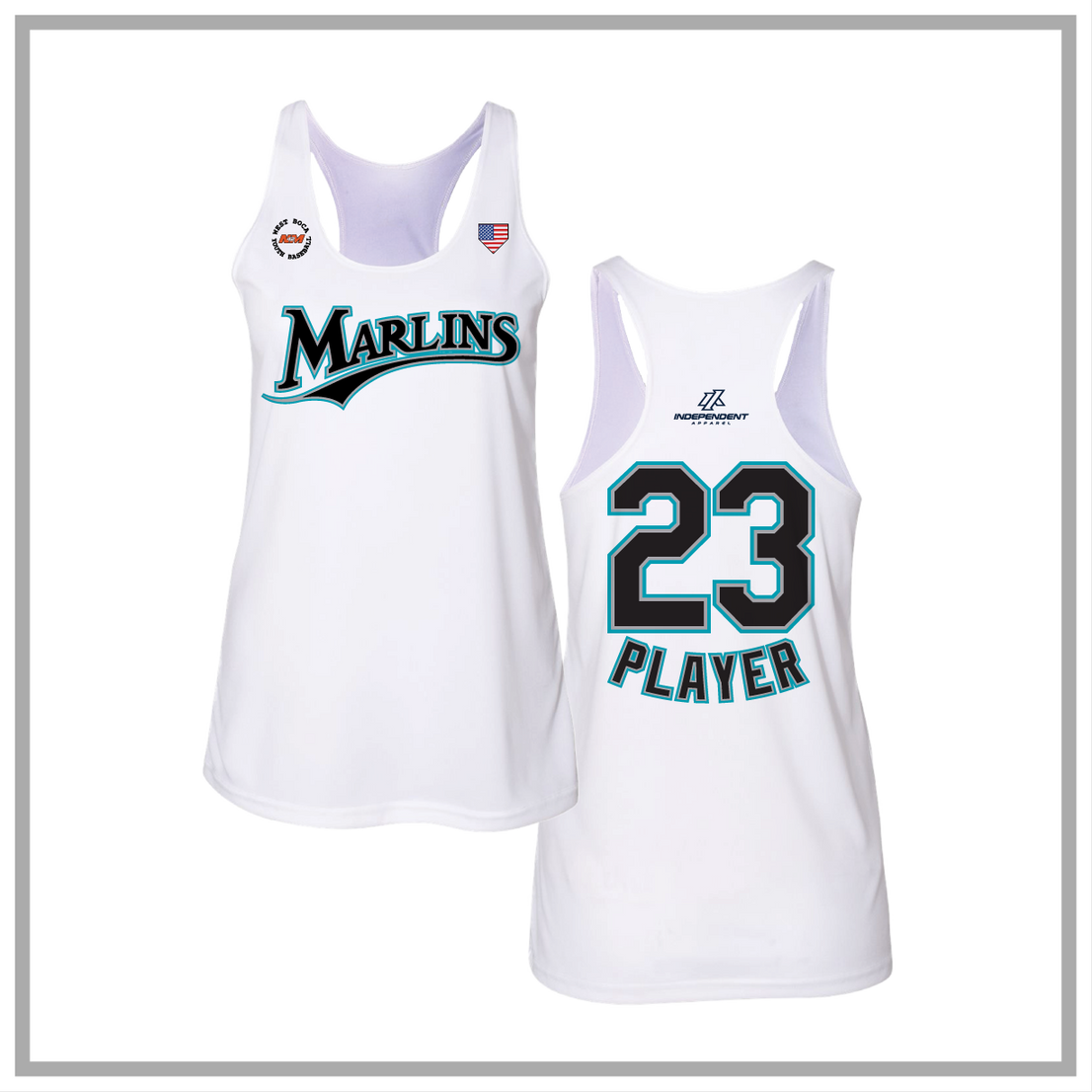 WBYB Spring 2026 Marlins Women's Tank Top
