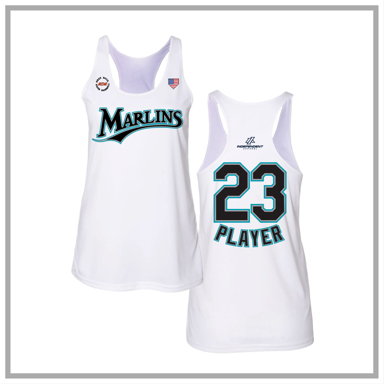WBYB Spring 2026 Marlins Women's Tank Top