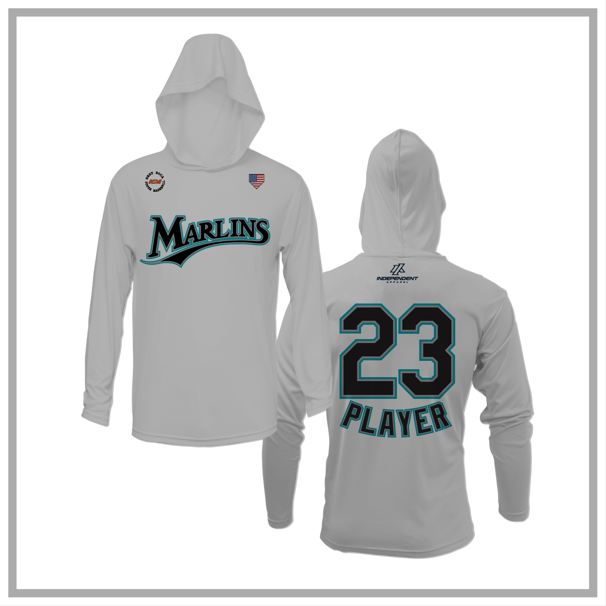 WBYB Spring 2026 Marlins Lightweight Hoodie