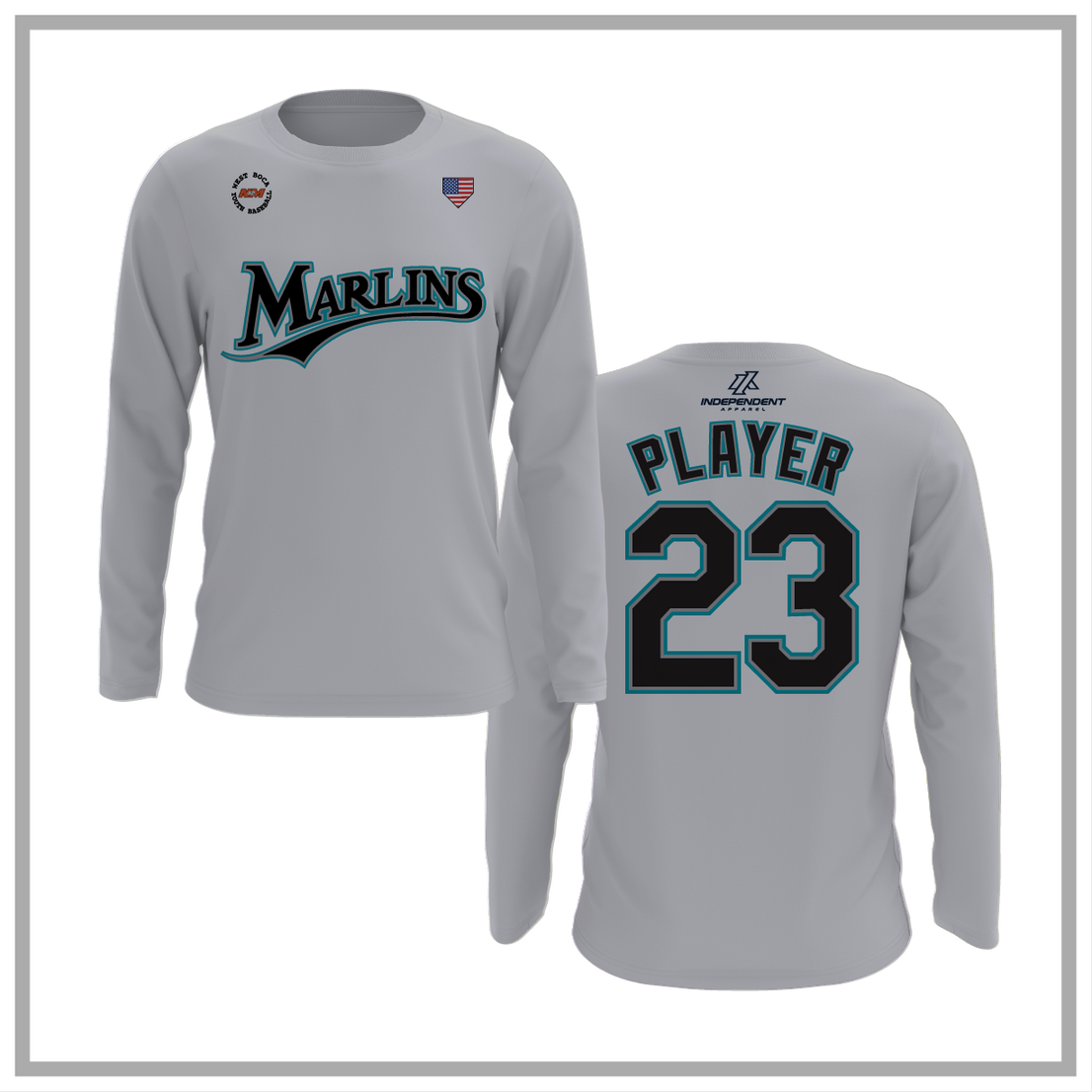 WBYB Spring 2026 Mariners Long Sleeve Shirt