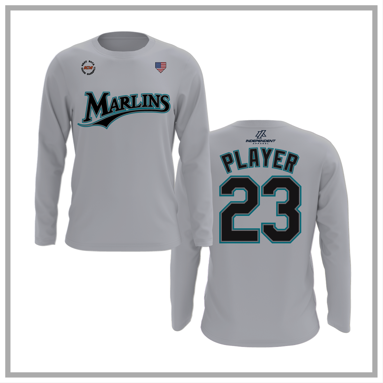 WBYB Spring 2026 Marlins Long Sleeve Shirt