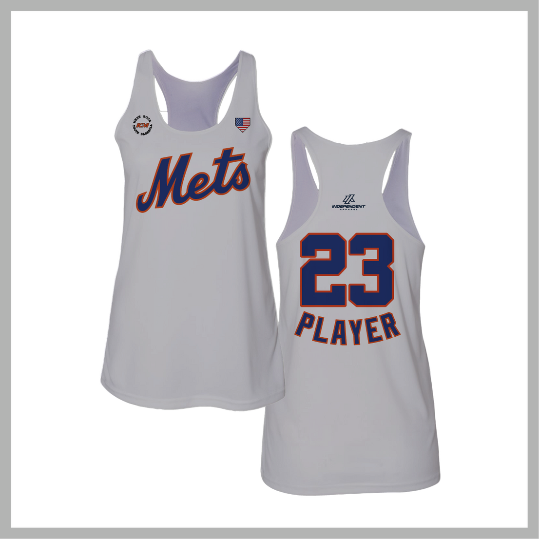 WBYB Spring 2026 Mets Women's Tank Top
