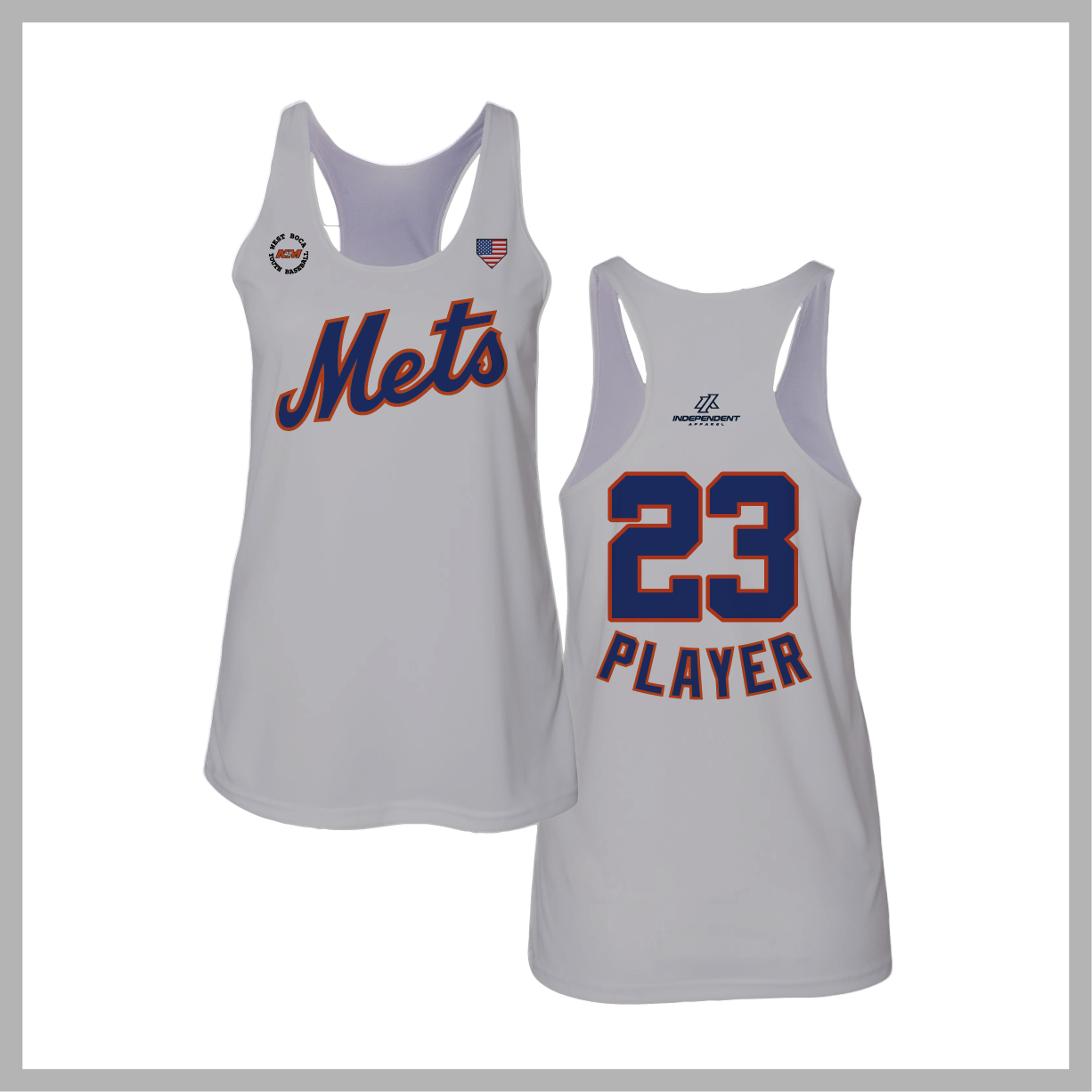 WBYB Spring 2026 Mets Women's Tank Top