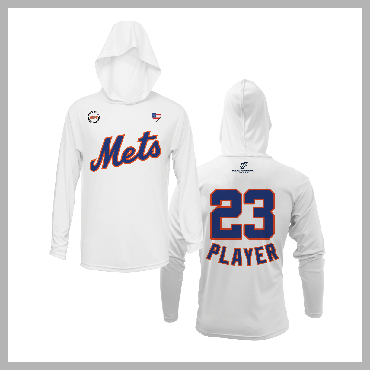 WBYB Spring 2026 Mets Lightweight Hoodie