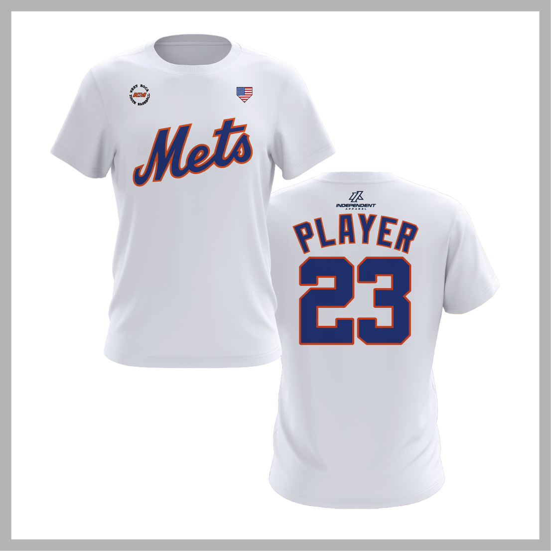 WBYB Spring 2026 Mets Short Sleeve Shirt