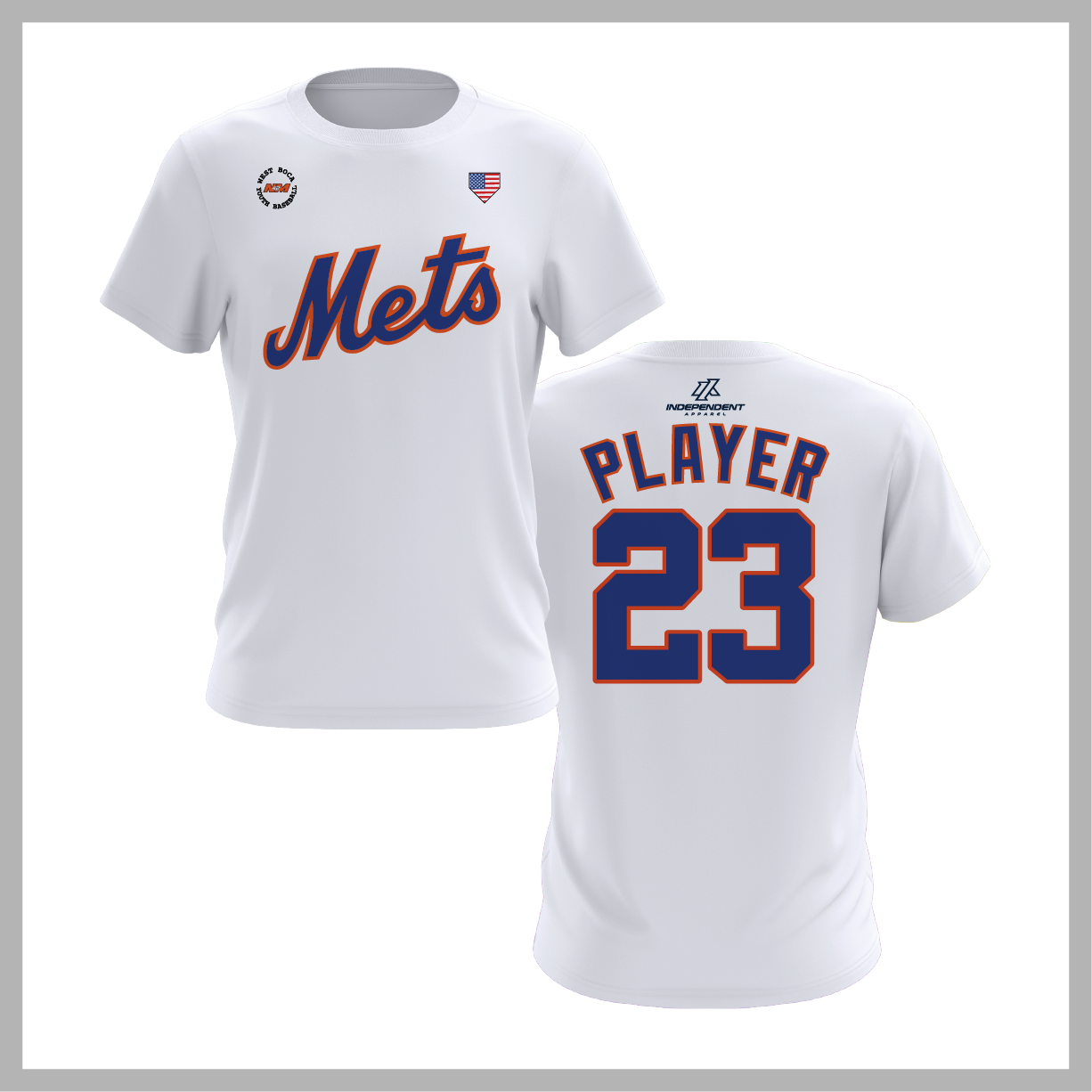 WBYB Spring 2026 Mets Short Sleeve Shirt