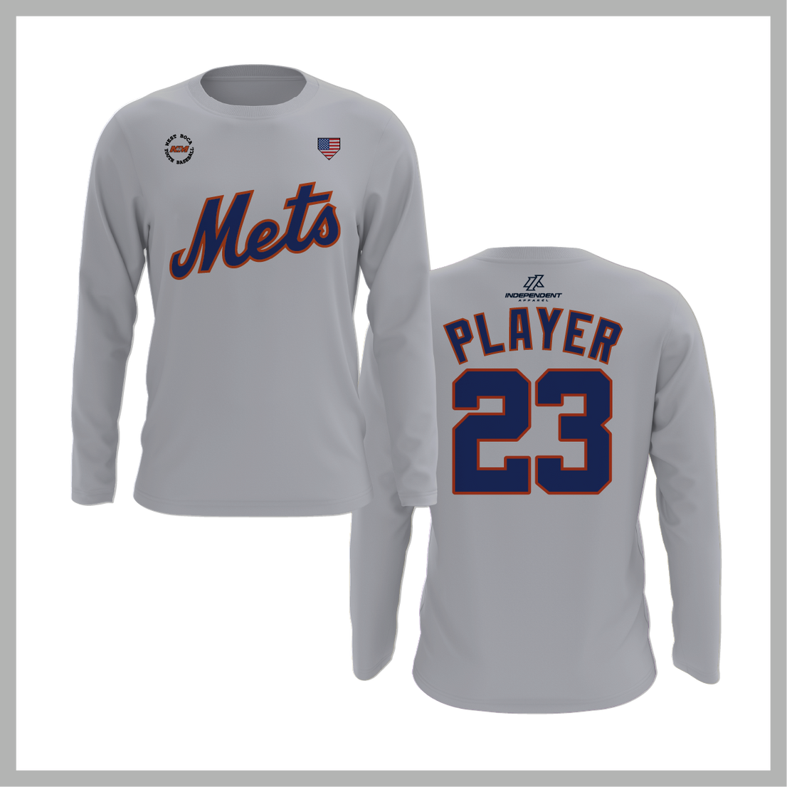WBYB Spring 2026 Mets Long Sleeve Shirt
