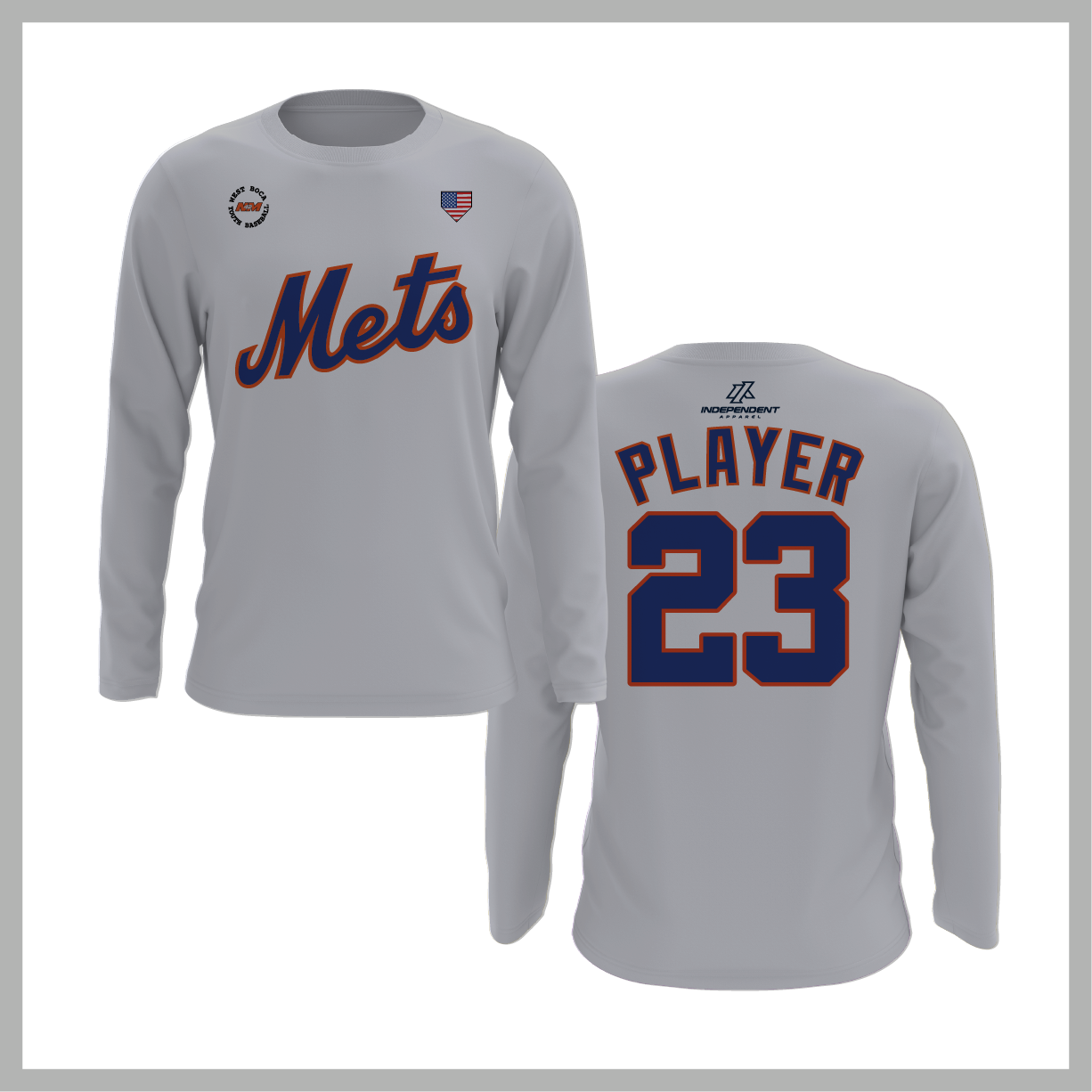 WBYB Spring 2026 Mets Long Sleeve Shirt