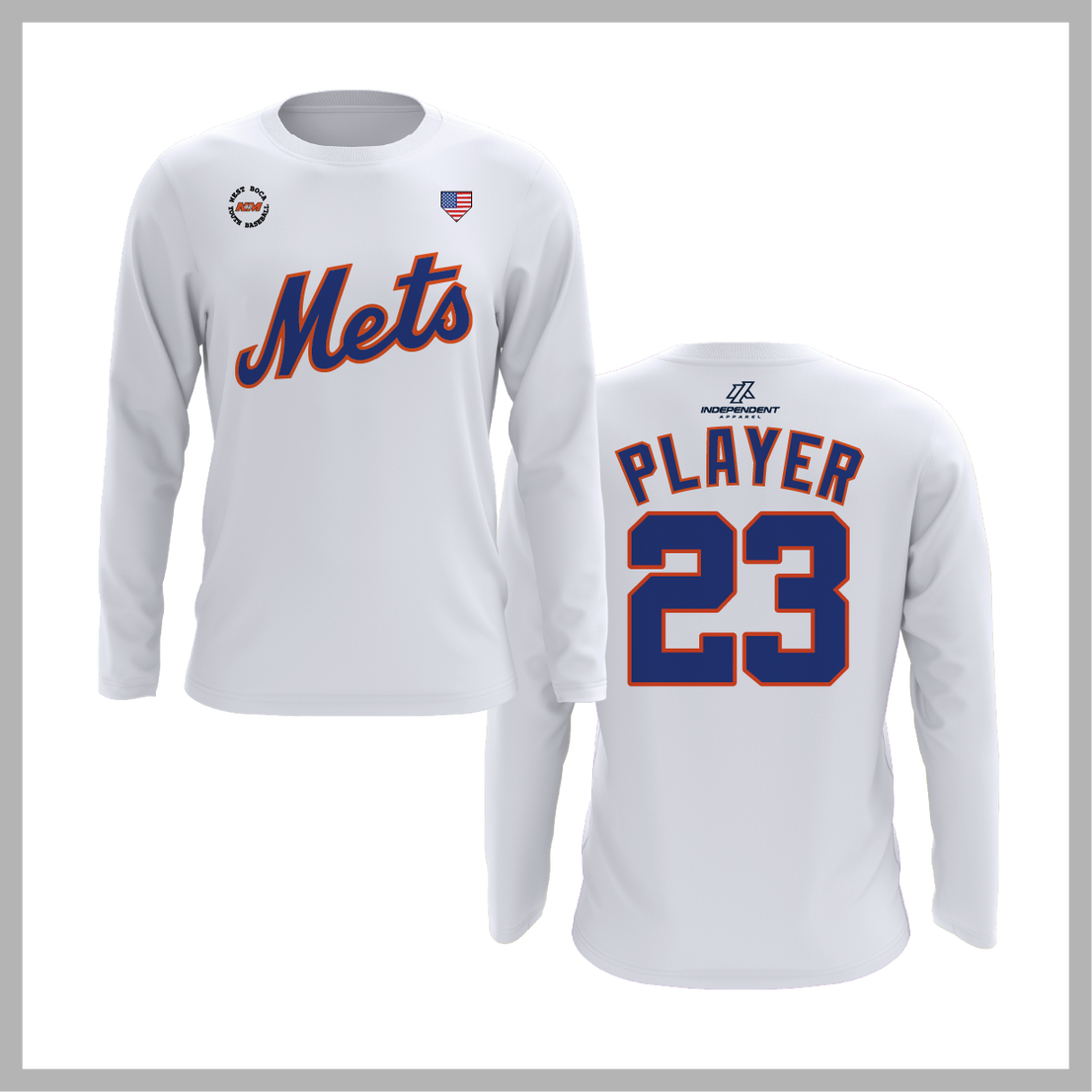 WBYB Spring 2026 Mets Long Sleeve Shirt