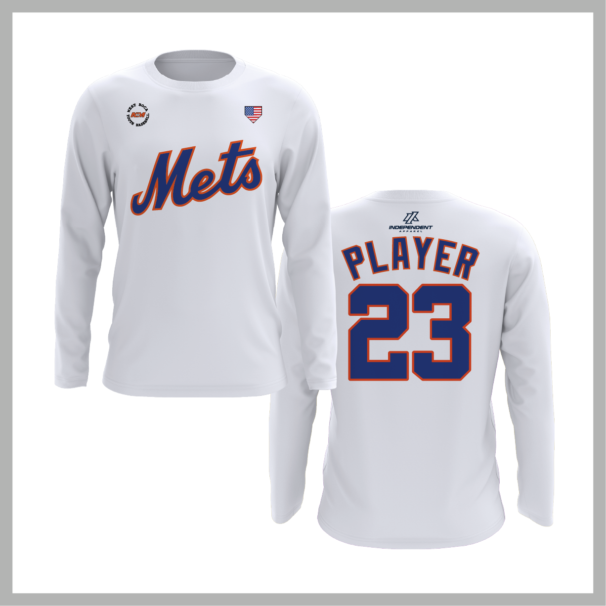 WBYB Spring 2026 Mets Long Sleeve Shirt