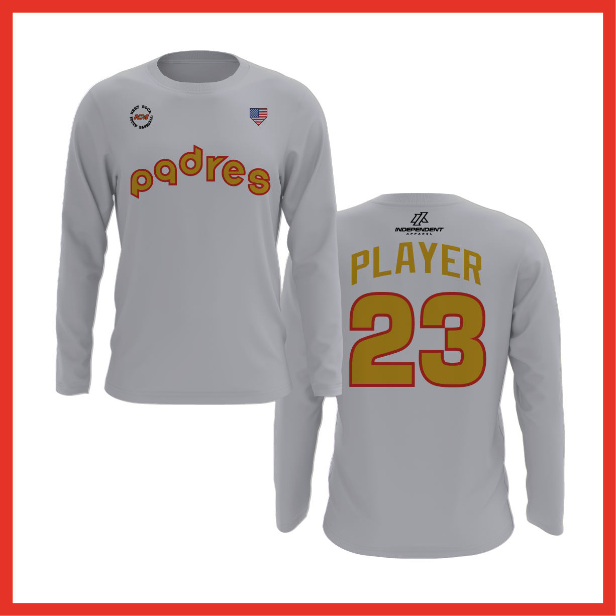 WBYB Spring 2026 Padres Long Sleeve Shirt