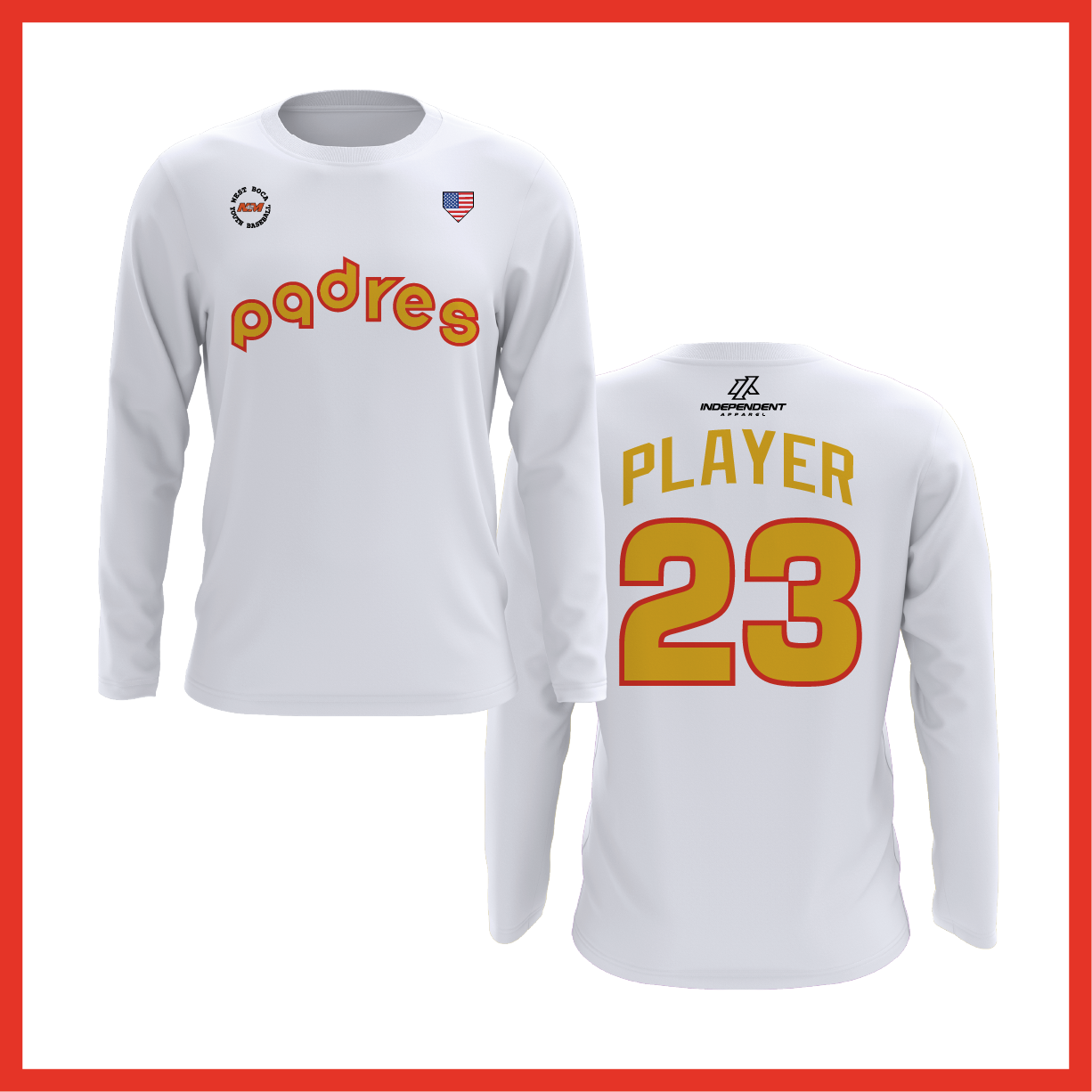 WBYB Spring 2026 Padres Long Sleeve Shirt