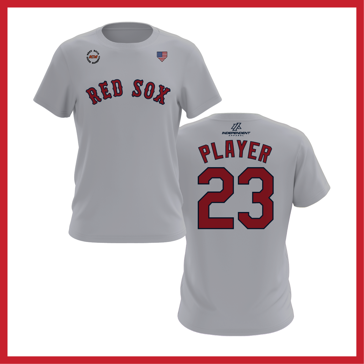WBYB Spring 2026 Red Sox Short Sleeve Shirt