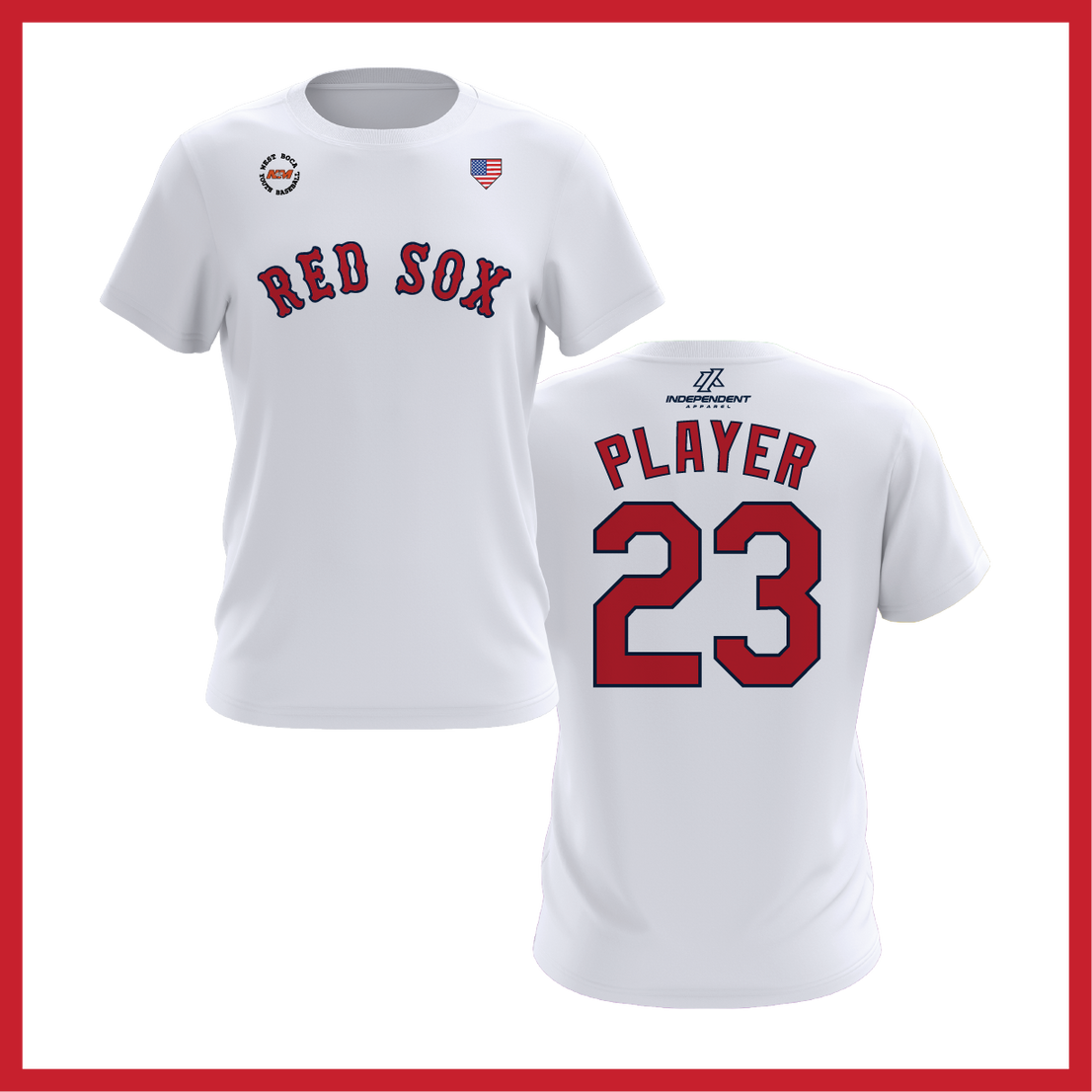 WBYB Spring 2026 Red Sox Short Sleeve Shirt