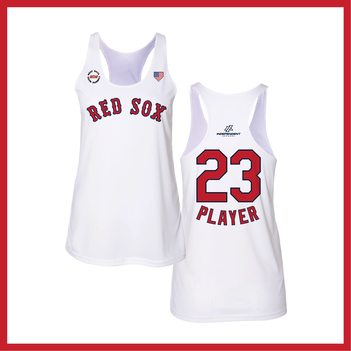 WBYB Spring 2026 Red Sox Women’s Tank Top