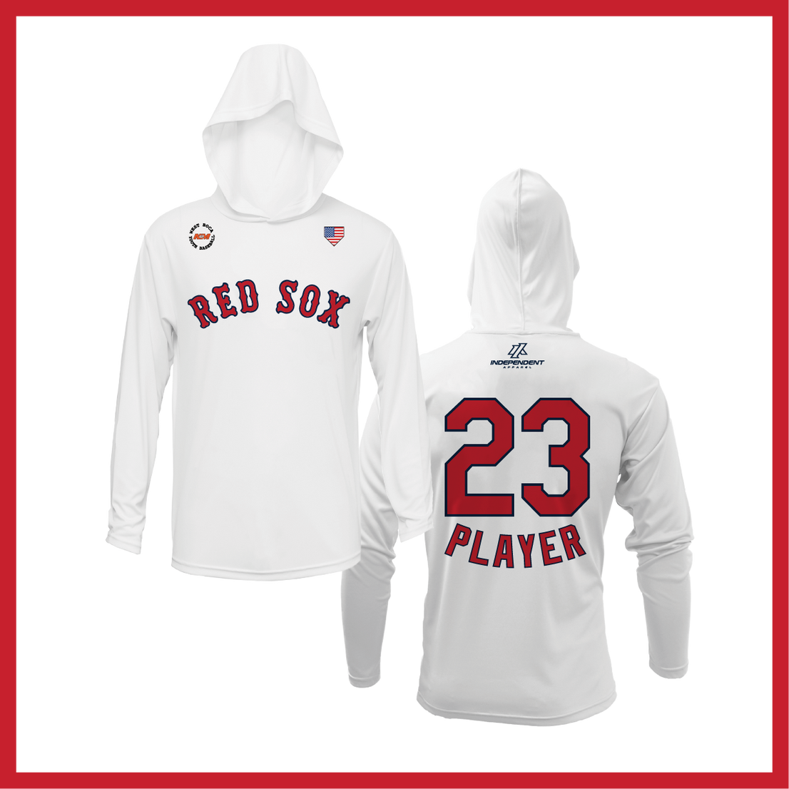 WBYB Spring 2026 Red Sox Lightweight Hoodie