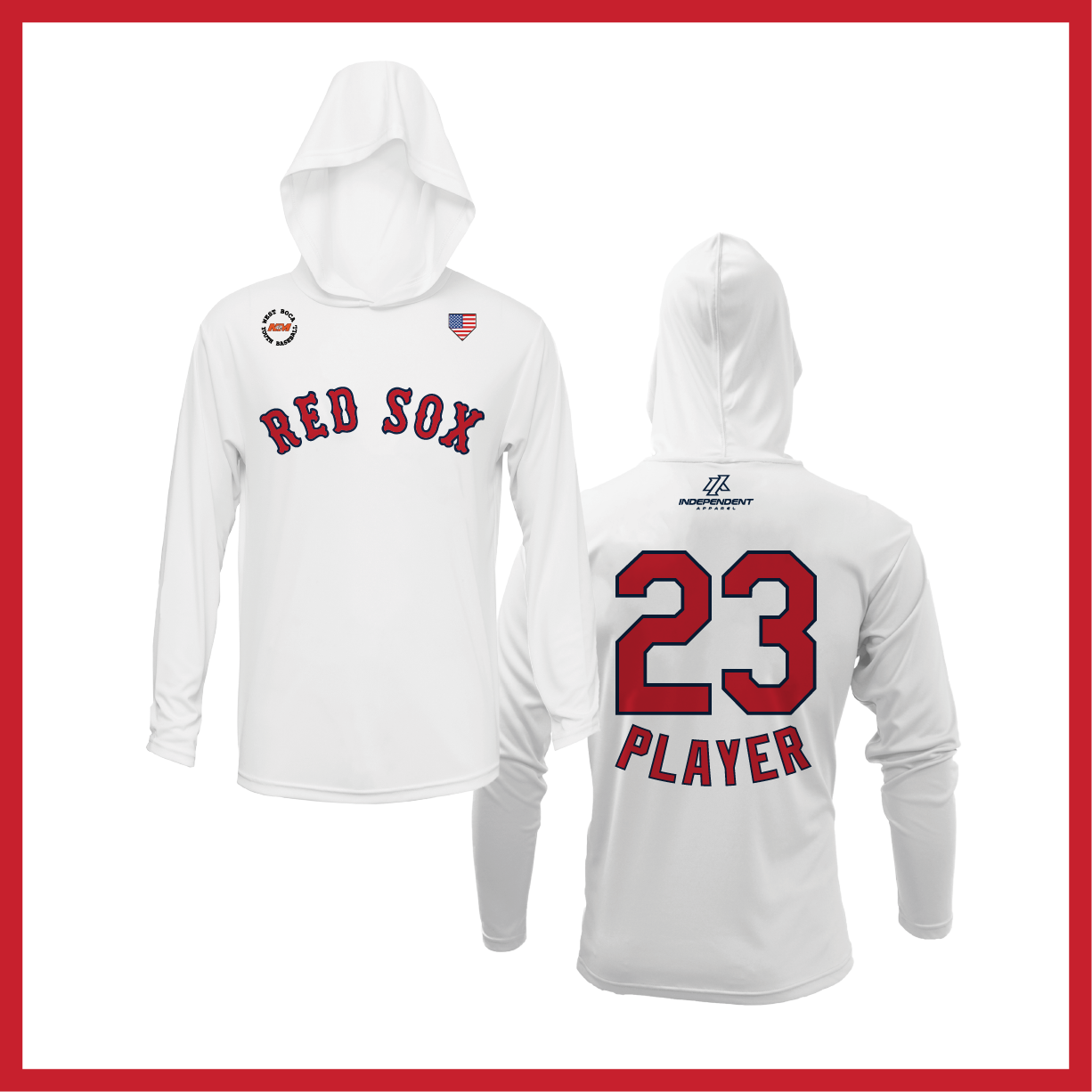 WBYB Spring 2026 Red Sox Lightweight Hoodie