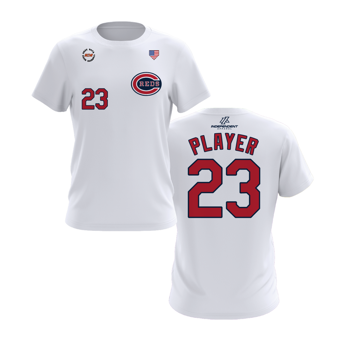 WBYB Spring 2026 Reds Short Sleeve Shirt
