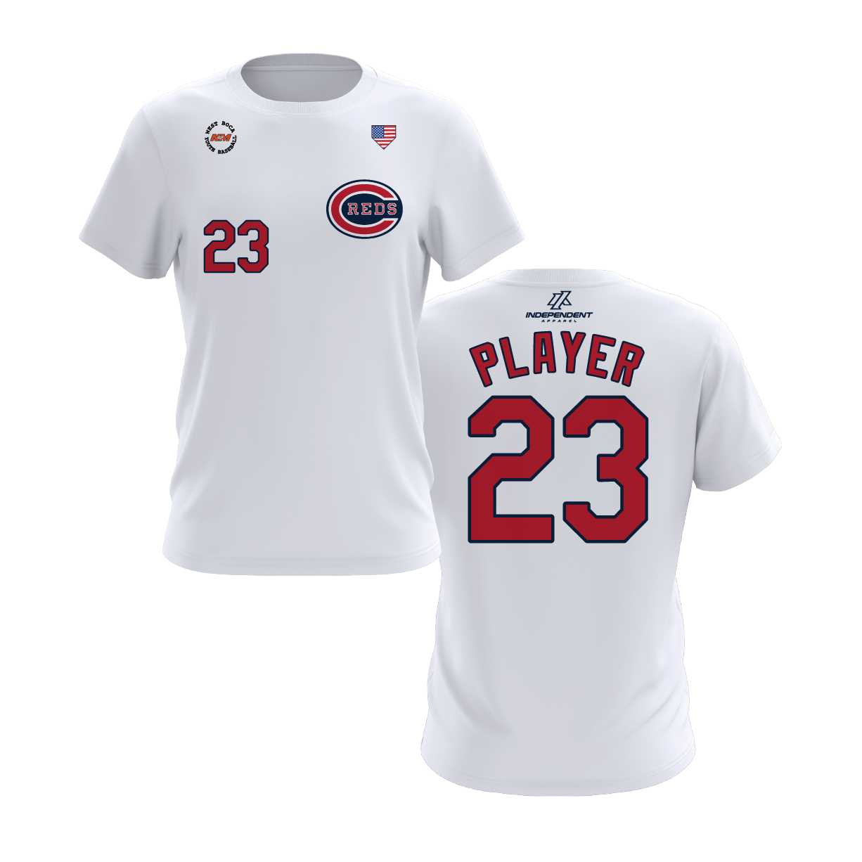 WBYB Spring 2026 Reds Short Sleeve Shirt