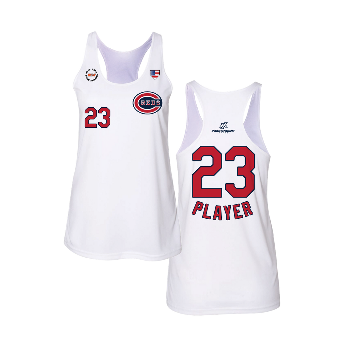 WBYB Spring 2026 Reds Women's Tank Top