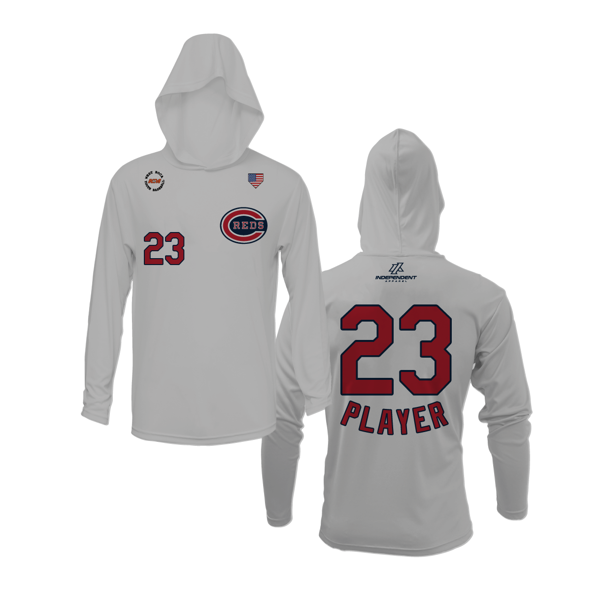 WBYB Spring 2026 Reds Lightweight Hoodie