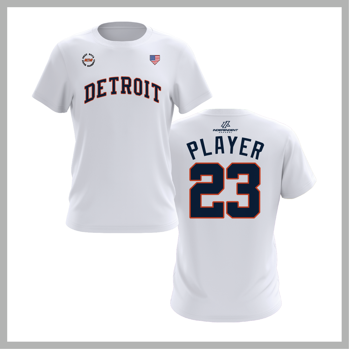 WBYB Spring 2026 Tigers Short Sleeve Shirt