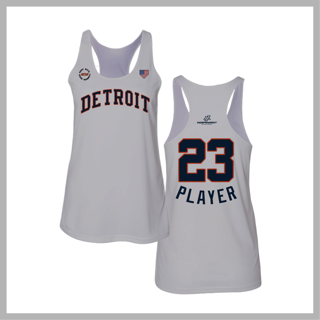 WBYB Spring 2026 Tigers Women's Tank Top