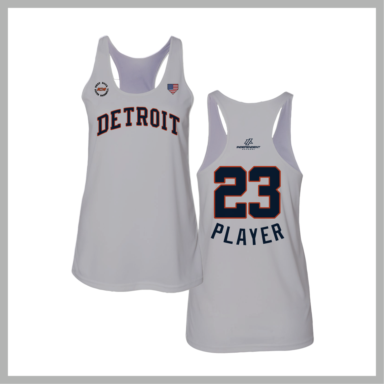 WBYB Spring 2026 Tigers Women's Tank Top