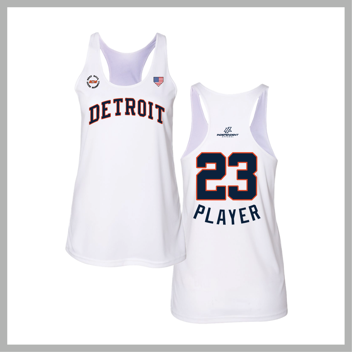 WBYB Spring 2026 Tigers Women's Tank Top