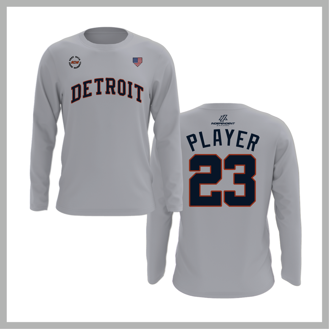 WBYB Spring 2026 Tigers Long Sleeve Shirt