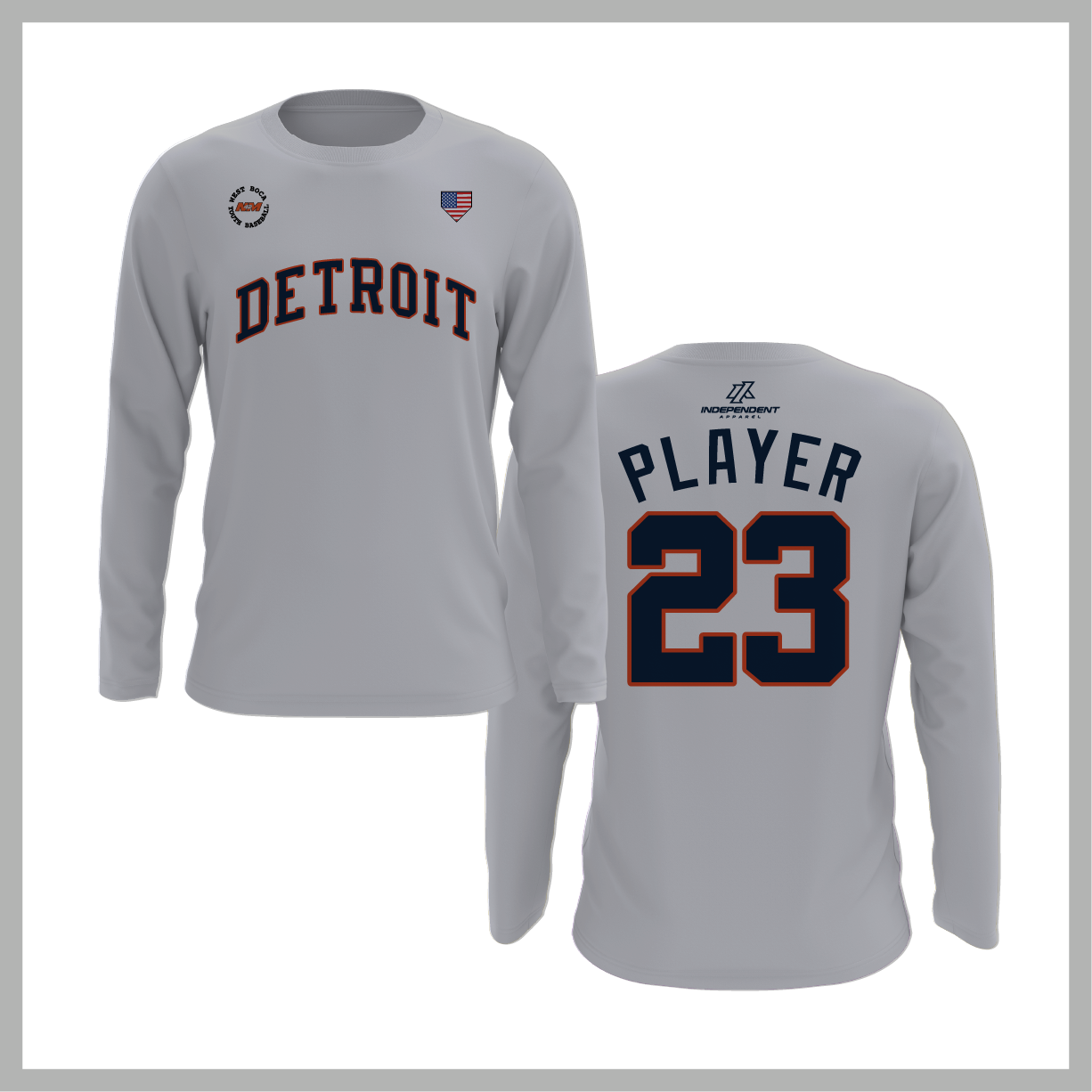 WBYB Spring 2026 Tigers Long Sleeve Shirt