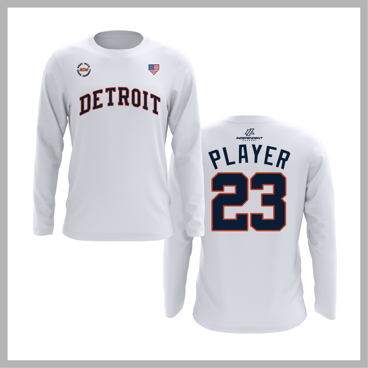 WBYB Spring 2026 Tigers Long Sleeve Shirt