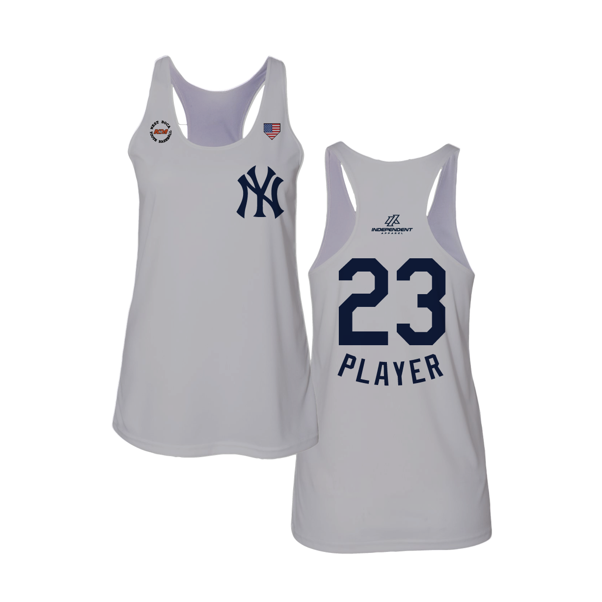 WBYB Spring 2026 Yankees Women's Tank Top