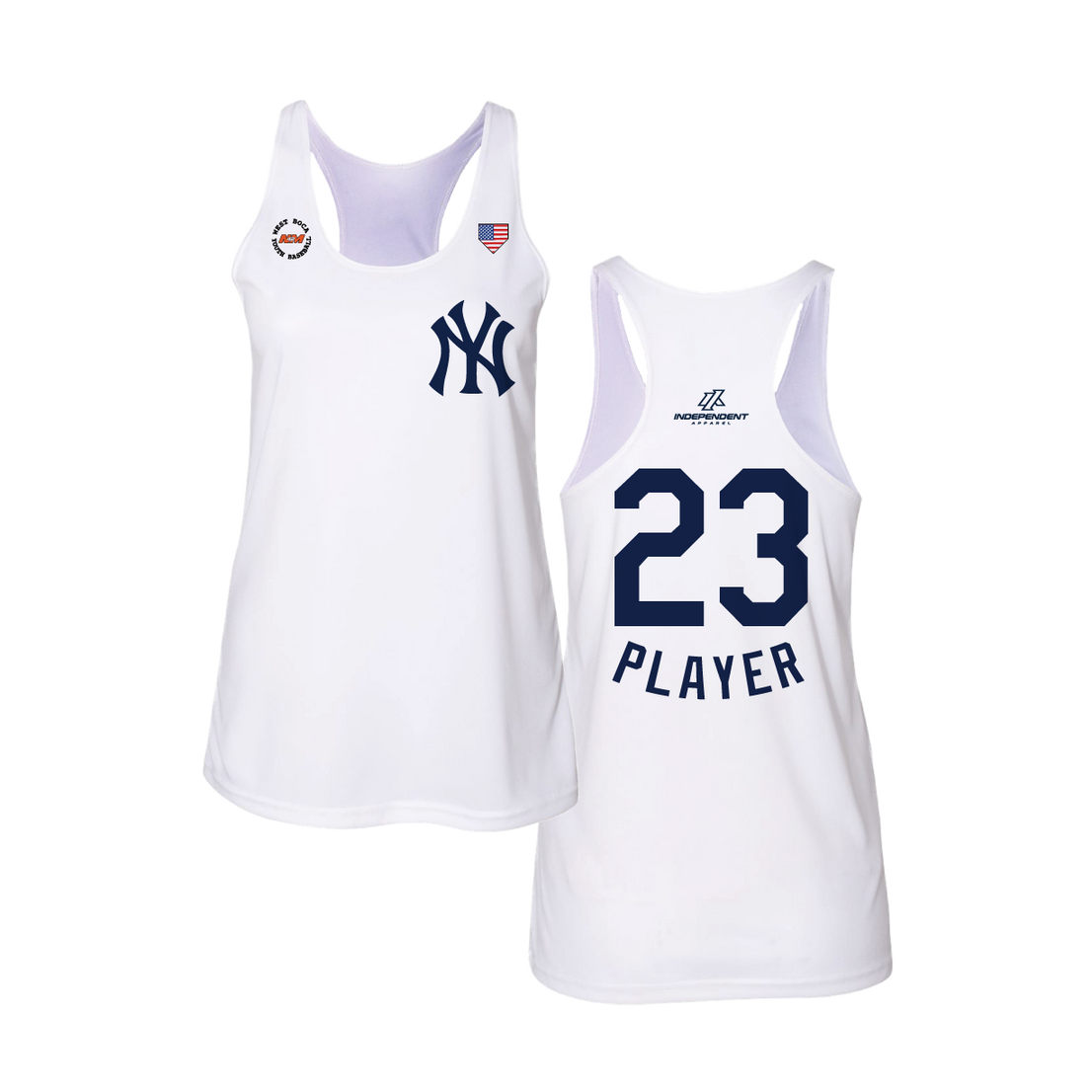WBYB Spring 2026 Yankees Women's Tank Top